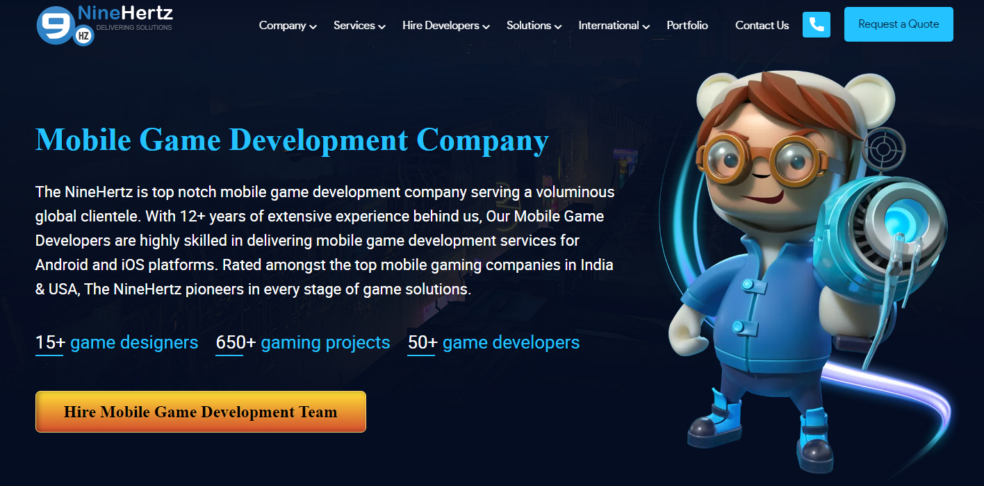 Instagamio mobile game app development